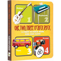 One, Two, Three O'Clock, Rock Board Book: A First Number Book for Cool Kids - Board Book