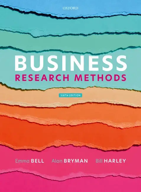 Business Research Methods 6e - Paperback