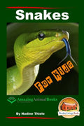 Snakes For Kids - Amazing Animal Books For Young Readers - Paperback