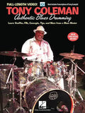 Tony Coleman - Authentic Blues Drumming: Learn Shuffles, Fills, Concepts, Tips and More from a Blues Master - Paperback