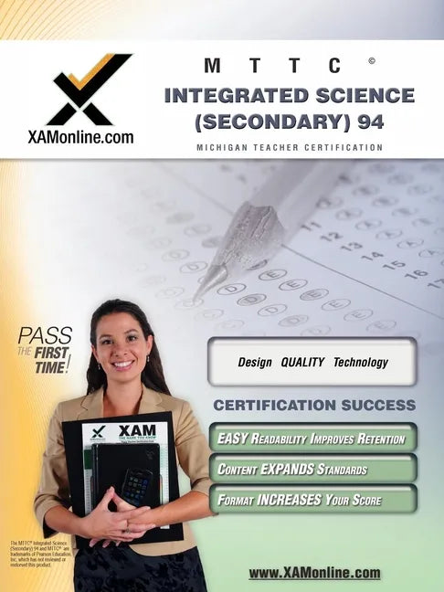Mttc Integrated Science (Secondary) 94 Teacher Certification Test Prep Study Guide - Paperback