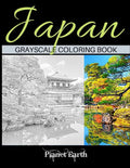 Japan Grayscale Coloring Book: Adult Coloring Book with Beautiful Images from Japan. - Paperback