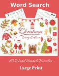 Word Search: Christmas Song Edition 80 Word Search Puzzles Large Print - Paperback