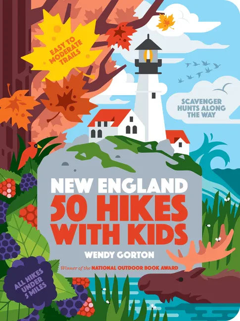 50 Hikes with Kids New England - Paperback