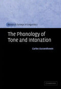 The Phonology of Tone and Intonation - Hardcover