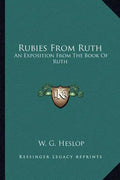 Rubies from Ruth: An Exposition from the Book of Ruth - Paperback