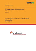 Exploiting Investor Sentiment for Portfolio Optimization - Paperback