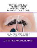 The Volume Lash Professional Training Manual Instructor's Guide - Paperback