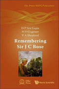 Remembering Sir J C Bose - Hardcover