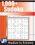 1000+ Sudoku: Medium, Hard, Expert and Extreme Puzzles for Adults - Paperback