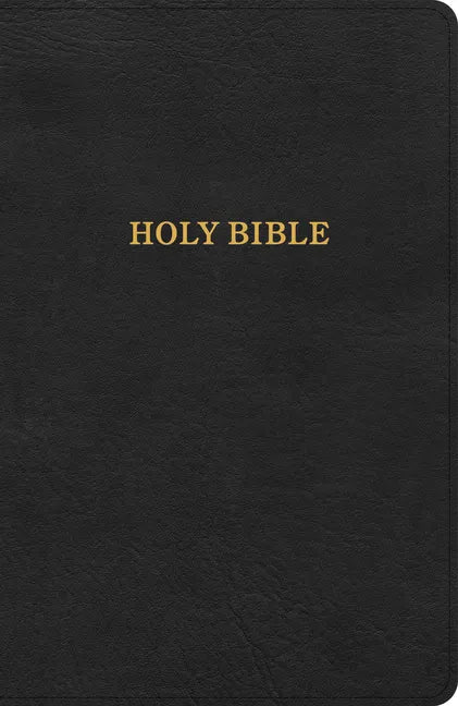 KJV Thinline Bible, Black Leathertouch - Imitation Leather