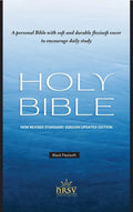 NRSV Updated Edition Bible (Flexisoft, Black) - Imitation Leather