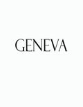 Geneva: Black and White Decorative Book to Stack Together on Coffee Tables, Bookshelves and Interior Design - Add Bookish Char - Paperback