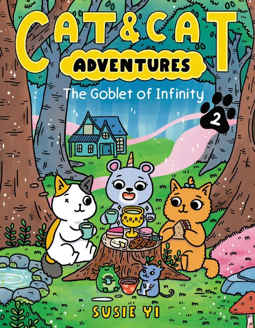 Cat & Cat Adventures: The Goblet of Infinity: A Graphic Novel - Hardcover
