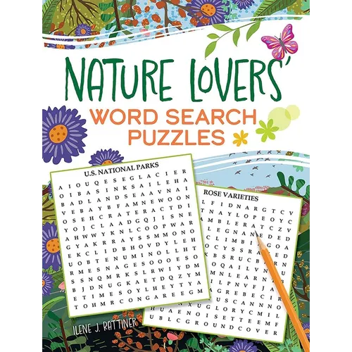 Nature Lovers' Word Search Puzzles - Paperback