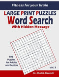 Fitness for your brain: Word Search With Hidden Message: Train your brain anywhere, anytime! - 102 Puzzles for Adults and Seniors - Paperback
