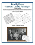 Family Maps of Yalobusha County, Mississippi - Paperback