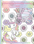 Unicorns and Butterflies Coloring Book: with Patterns - Paperback