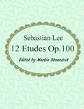 Sebastian Lee 12 Etudes Op.100: 12 Etudes for Cello. - Paperback