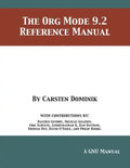 The Org Mode 9.2 Reference Manual - Paperback
