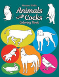 Animals with Cocks - Coloring Book - Paperback