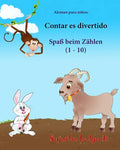 Aleman para ninos: Contar es divertido: Libro infantil ilustrado español-alemán (Edición bilingüe), bilingue aleman español, animales niñ - Paperback