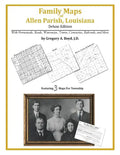 Family Maps of Allen Parish, Louisiana - Paperback
