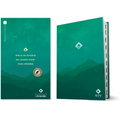 Biblia de Estudio del Diario Vivir Para Jóvenes Ntv Con Filament (Tapa Dura, Verde, Índice, Letra Roja) - Hardcover