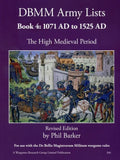 DBMM Army Lists: Book 4 The High Medieval Period 1071 AD to 1525 AD - Paperback