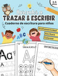 Aprender a trazar & escribir: Cuaderno de escritura para niños de preescolar libro de actividades para niños de 3 a 5 años aprendiendo a repasar línea - Paperback