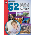 52 Weekly Nonfiction Stories About Canada Grades 5-6 - Paperback