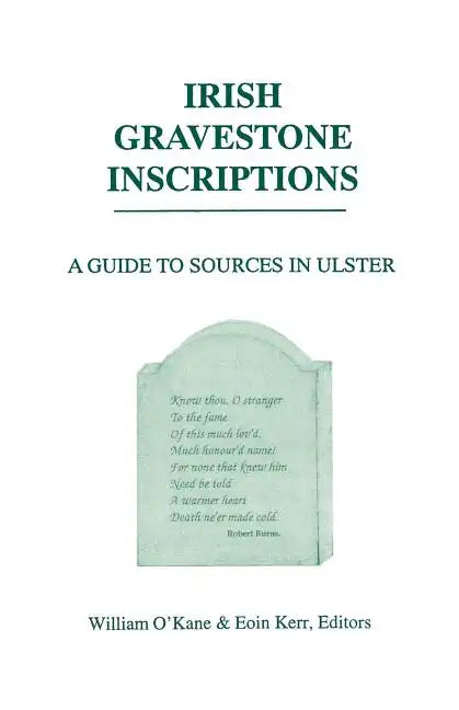 Irish Gravestone Inscriptions - Paperback
