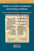 Studies in Semitic Vocalisation and Reading Traditions - Paperback