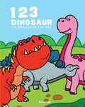 123 Dinosaur Coloring Book: Perfect for Toddler Large Picture and Easy to Color - Paperback