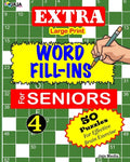 EXTRA Large Print WORD FILL-INS FOR SENIORS: Vol. 4 - Paperback