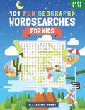 101 Fun Geography Wordsearches For Kids: A Fun And Educational Word Search Puzzle Books For Kids Aged 8-12 - Paperback