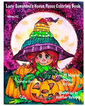Lacy Sunshine's Hocus Pocus Coloring Book: Whimsical Magical Witches Halloween and More Volume 42 Heather Valentin - Paperback