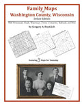 Family Maps of Washington County, Wisconsin - Paperback