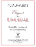 Alphabets - Elegant and Unusual (The PINK Book): 20th Anniversary Edition - Paperback