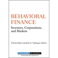 Behavioral Finance: Investors, Corporations, and Markets - Hardcover