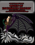 Adult Coloring Book Queen of Enchanted Fantasy Gothic Tales of Horror: and Women of the Magical World - Paperback