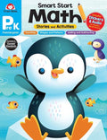 Smart Start: Math Stories and Activities, Prek Workbook - Paperback