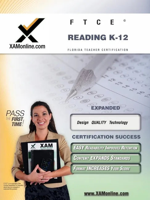 FTCE Reading K-12 Teacher Certification Test Prep Study Guide - Paperback