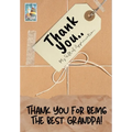 Thank You For Being The Best Grandpa!: My Gift Of Appreciation: Full Color Gift Book Prompted Questions 6.61 x 9.61 inch - Paperback