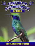 Fantastic Picture Book of Birds. 40 Color Photos of Birds: Bird Names Picture Book Gift for Adults with Alzheimer's or Dementia. - Paperback