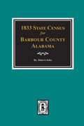 1833 State Census for Barbour County, Alabama - Paperback