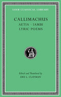 Aetia. Iambi. Lyric Poems - Hardcover