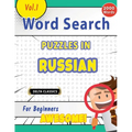 Word Search Puzzles in Russian for Beginners - Awesome! Vol.1 - Delta Classics - Paperback