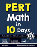 PERT Math in 10 Days: The Most Effective PERT Math Crash Course - Paperback