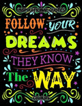 Inspirational Quotes: Motivational Sayings and Positive Affirmations for Confidence and Relaxation Adult Coloring Book - Paperback